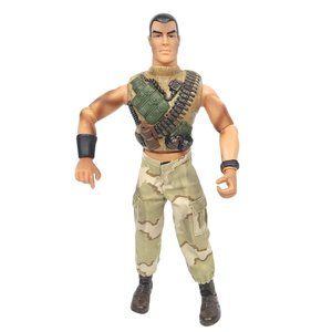 2003 Lanard Toys Action Figure Military Soldier Poseable 12 Inch